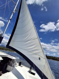 deck, Leopard 48, catamaran for sale