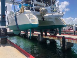 boatyard, Solaris 32 Sunstar, catamaran for sale