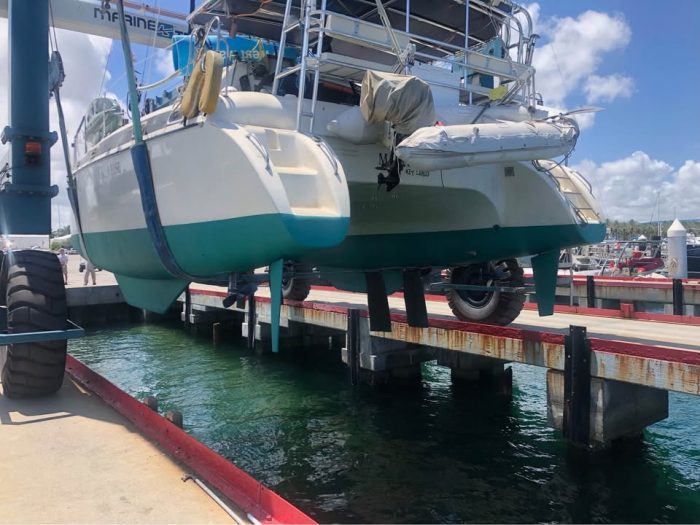 boatyard, Solaris 32 Sunstar, catamaran for sale