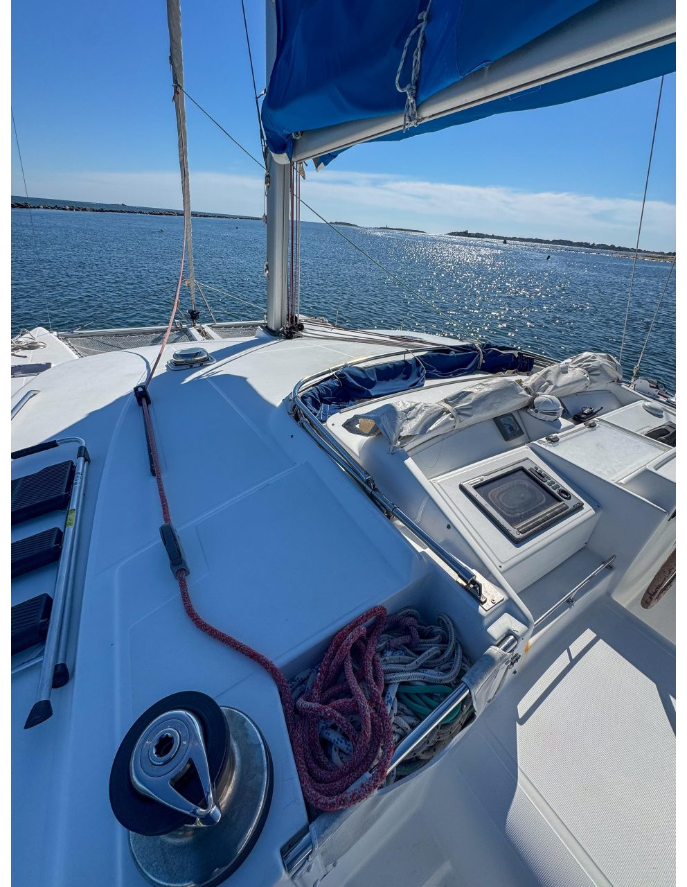 helm, Lagoon 440, catamaran for sale