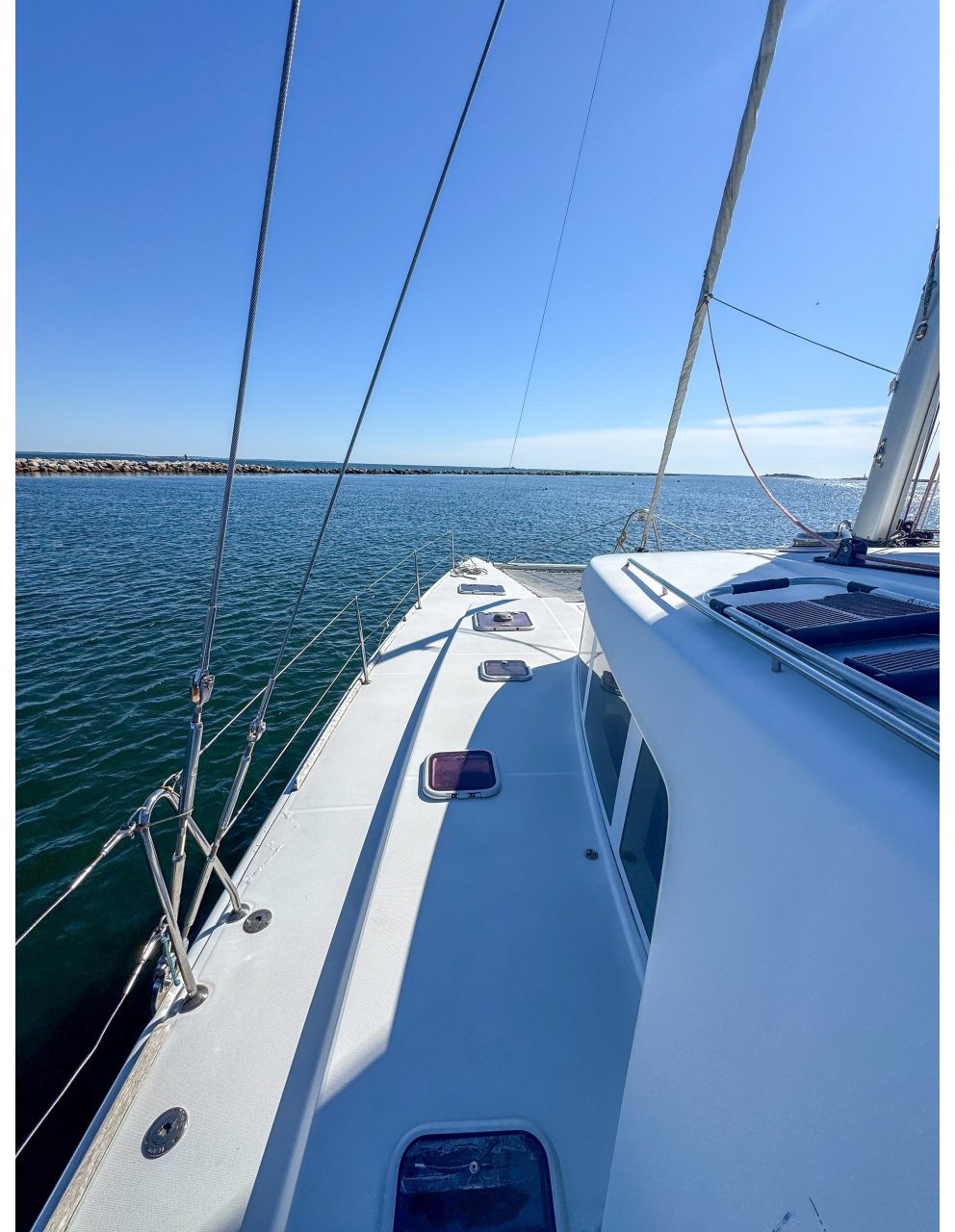 deck, Lagoon 440, catamaran for sale