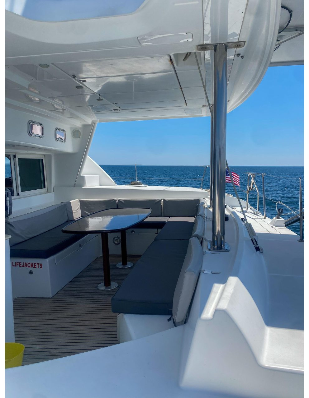 cockpit, Lagoon 440, catamaran for sale