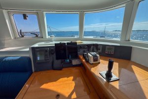 helm, Lagoon 440, catamaran for sale
