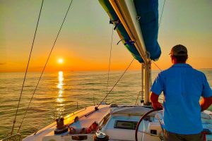 helm, Lagoon 440, catamaran for sale