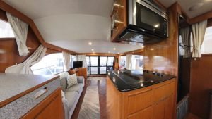 salon, Ocean Alexander 500, trawler for sale
