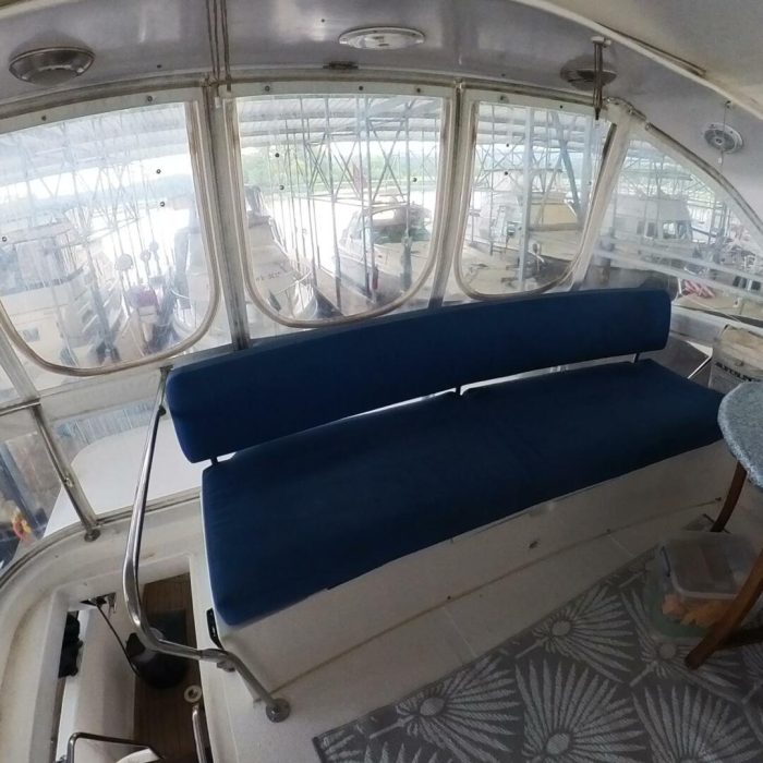cockpit, Ocean Alexander 500, trawler for sale