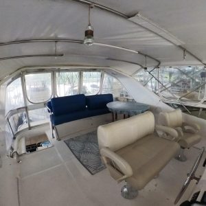 cockpit, Ocean Alexander 500, trawler for sale