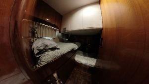 bed, Ocean Alexander 500, trawler for sale
