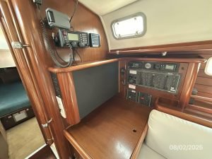 navigation station, Beneteau 461, sailboat for sale