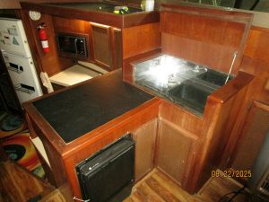 interior, Viking 44, trawler for sale