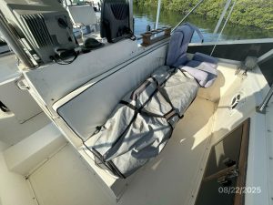cockpit, Viking 44, trawler for sale