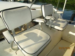 cockpit, Viking 44, trawler for sale