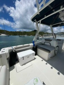 cockpit, World Cat, trawler for sale