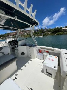 cockpit, World Cat, trawler for sale