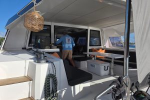 cockpit, Nautitech 46 Open, catamaran for sale