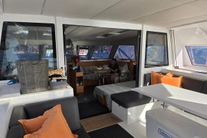 cockpit, Nautitech 46 Open, catamaran for sale
