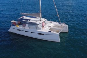 underway, Nautitech 46 Open, catamaran for sale