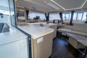 salon, FP 47 Saona, catamaran for sale