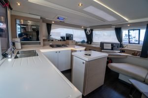 salon, FP 47 Saona, catamaran for sale