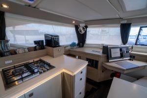 salon, FP 47 Saona, catamaran for sale