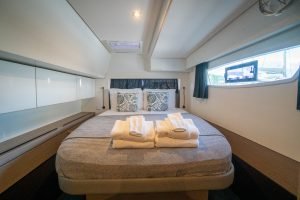 bed, FP 47 Saona, catamaran for sale