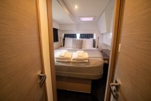 bed, FP 47 Saona, catamaran for sale