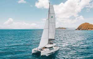 underway, Lagoon 52F, catamaran for sale