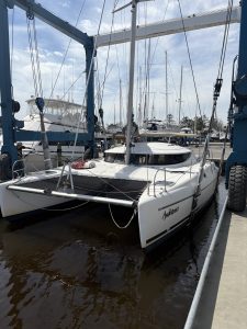 exterior, FP 38 Athena, catamaran for sale