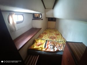 bed, Prout 37 Snowgoose, catamaran for sale