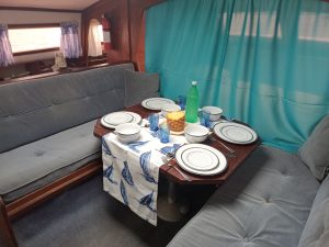 salon, Prout 37 Snowgoose, catamaran for sale