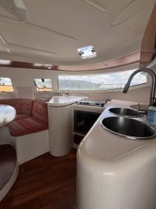 salon, FP 38 Athena, catamaran for sale