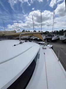 deck, FP 38 Athena, catamaran for sale