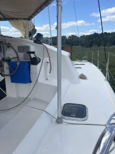deck, FP 38 Athena, catamaran for sale
