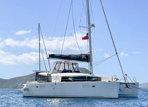 underway, Lagoon 450, catamaran for sale