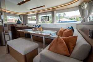 salon, Lagoon 46, catamaran for sale