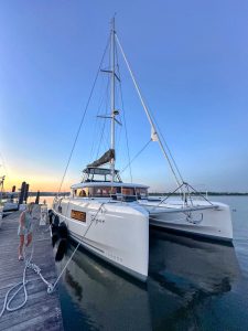 exterior, Lagoon 46, catamaran for sale