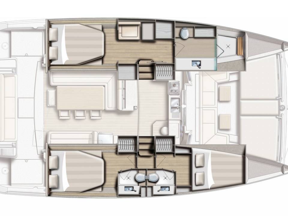 Bali 4.1, catamaran for sale