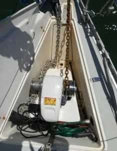 deck, Moody 376, sailboat for sale