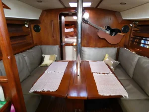 salon, Moody 376, sailboat for sale