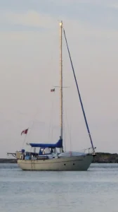 exterior, Fantasia 35, sailboat for sale