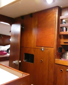 interior, Moody 376, sailboat for sale