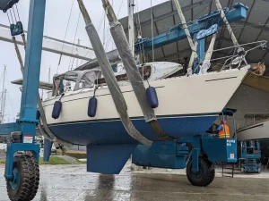 boatyard, Moody 376, sailboat for sale