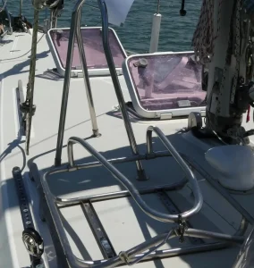 deck, Moody 376, sailboat for sale