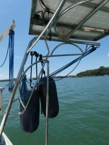 deck, Moody 376, sailboat for sale