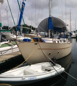 exterior, Fantasia 35, sailboat for sale