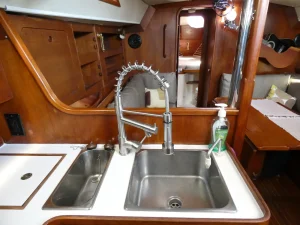interior, Moody 376, sailboat for sale