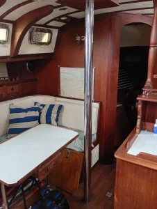 navigation station, Fantasia 35, sailboat for sale