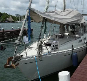 exterior, Moody 376, sailboat for sale