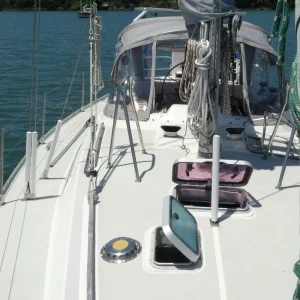 deck, Moody 376, sailboat for sale