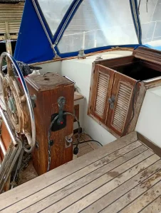 helm, Fantasia 35, sailboat for sale